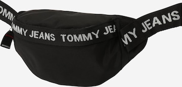 Sacs banane 'Essential' Tommy Jeans en noir : devant