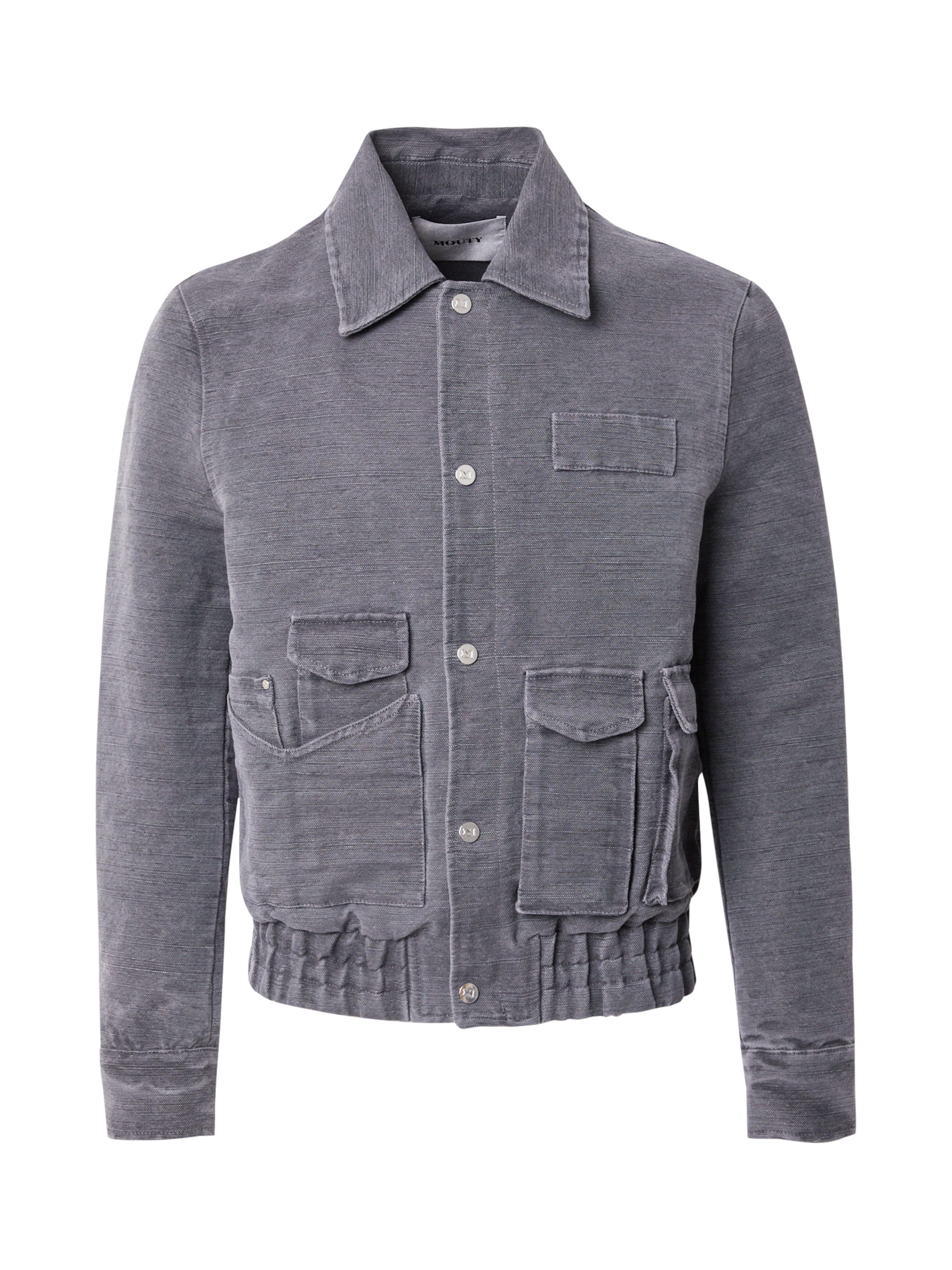 MOUTY Overgangsjakke 'MONTANA' i grå: forside