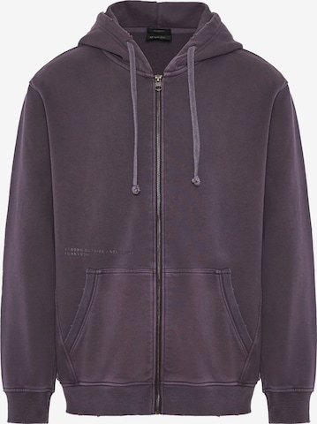 Funky Buddha Collegetakki värissä lila: etupuoli