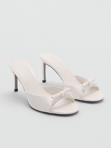 MANGO Mules 'Noemi' in White