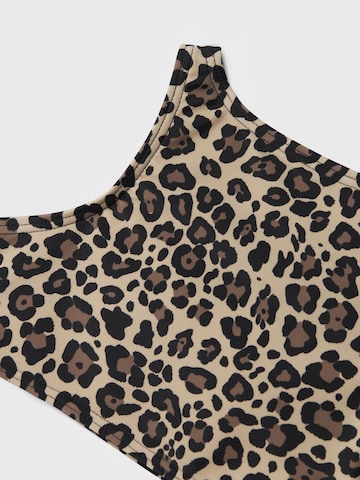 NAME IT Bralette Bikini in Brown