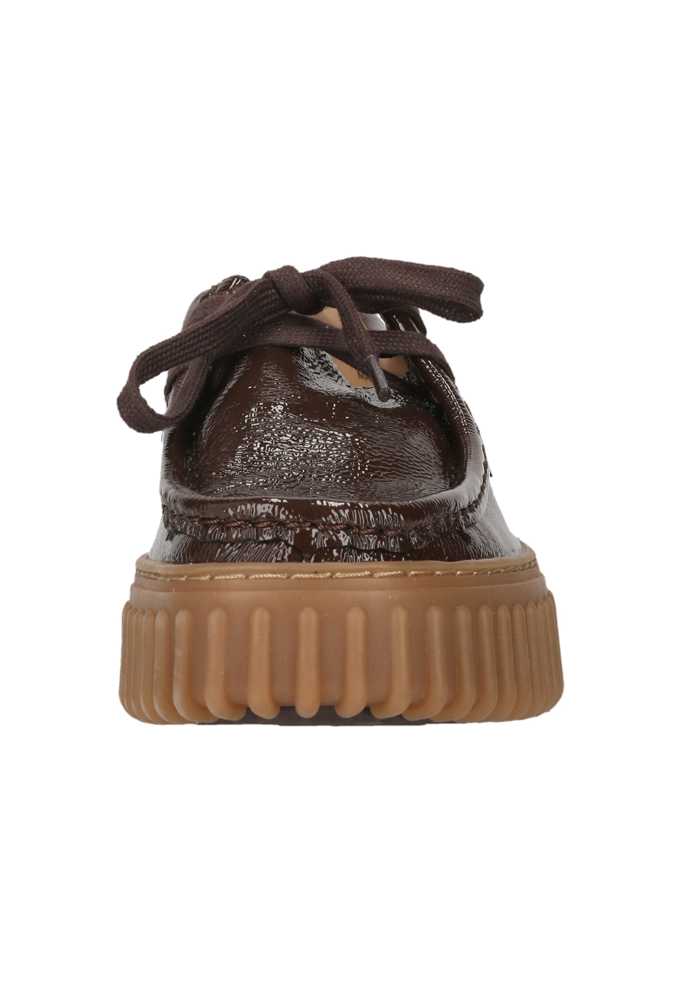 CLARKS Veterschoen 'Torhill Bee' in Bruin