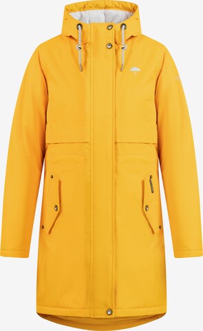 Schmuddelwedda Raincoat in Yellow: front