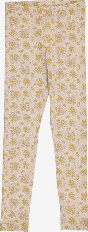 Fred's World by GREEN COTTON Skinny Legginsy 'Flora' w kolorze żółty: przód