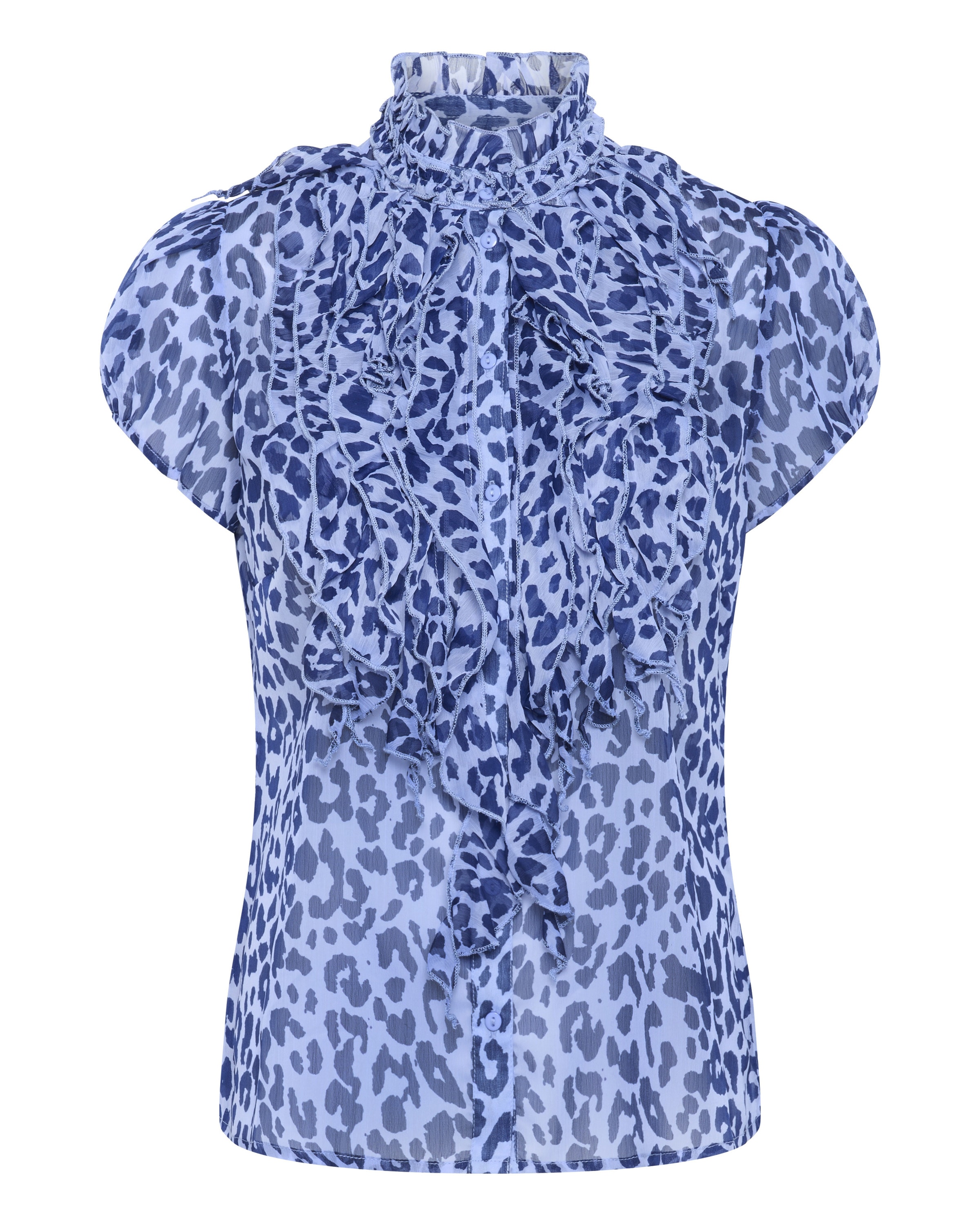 Chemisier 'Lilja' SAINT TROPEZ en bleu : devant