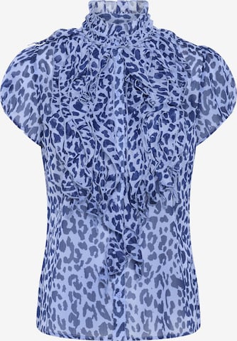 SAINT TROPEZ Blouse 'Lilja' in Blauw: voorkant