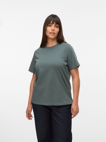 Vero Moda Curve Särk 'VMPaulina', värv roheline: eest vaates