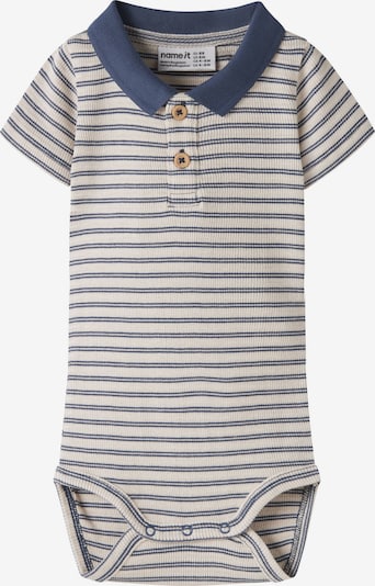 NAME IT Body in 80 in dunkelblau / offwhite, Produktansicht