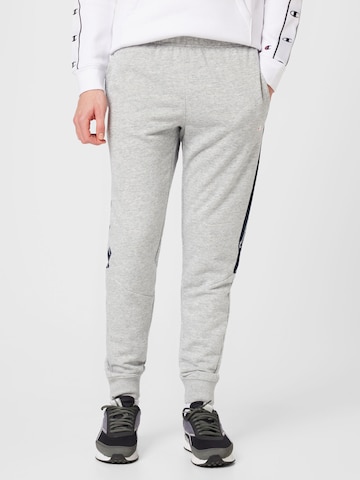 Champion Authentic Athletic Apparel Tapered Pants in Grey: front