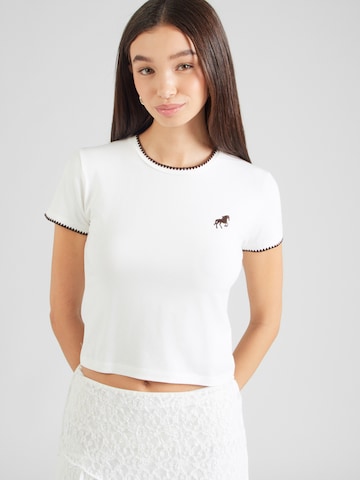 Tricou 'Inge' de la studioselect pe alb: față