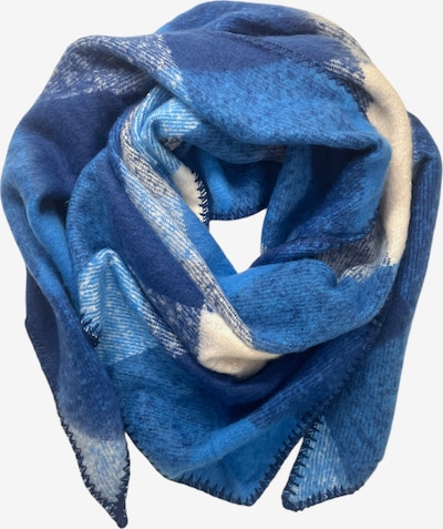 Kumixi Oversizeschal 'Dreiecksschal' in azur, Produktansicht