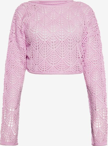 swirly Pullover in Pink: predná strana