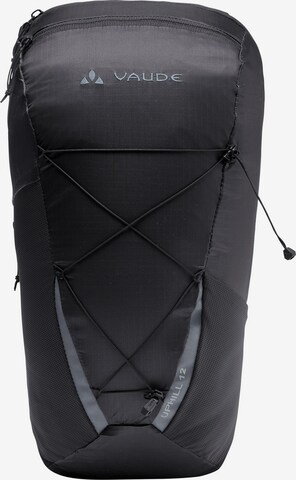 VAUDE Sports Backpack 'Uphil 12' in Black: front