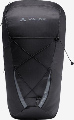 VAUDE Sports Backpack 'Uphil 12' in Black: front