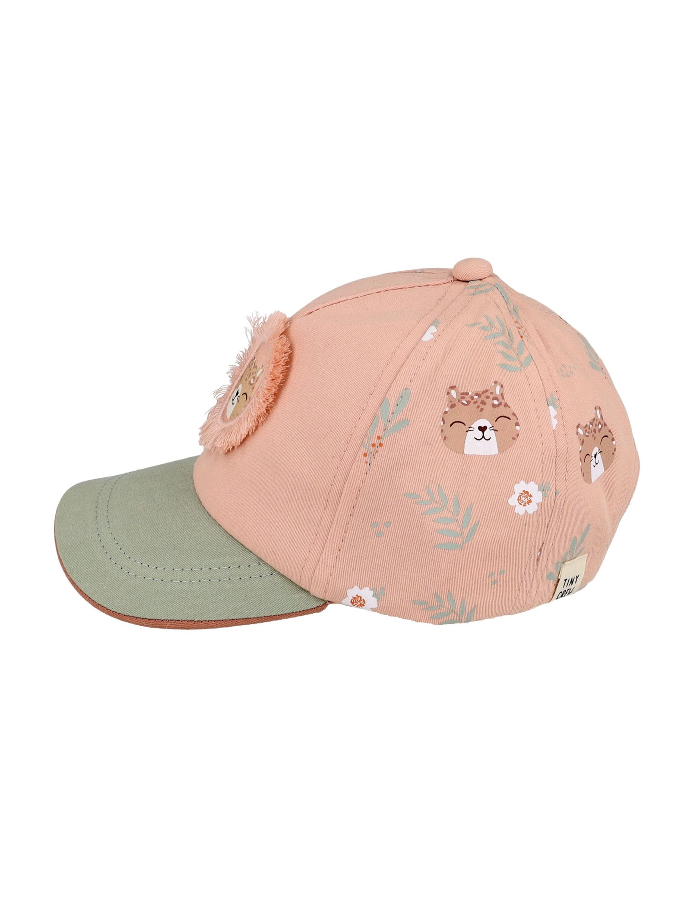 MAXIMO Hat 'MINI GIRL-Cap Tiger Klettverschluß' in Pink