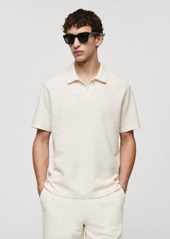 MANGO MAN Shirt 'xavi' in Beige: predná strana