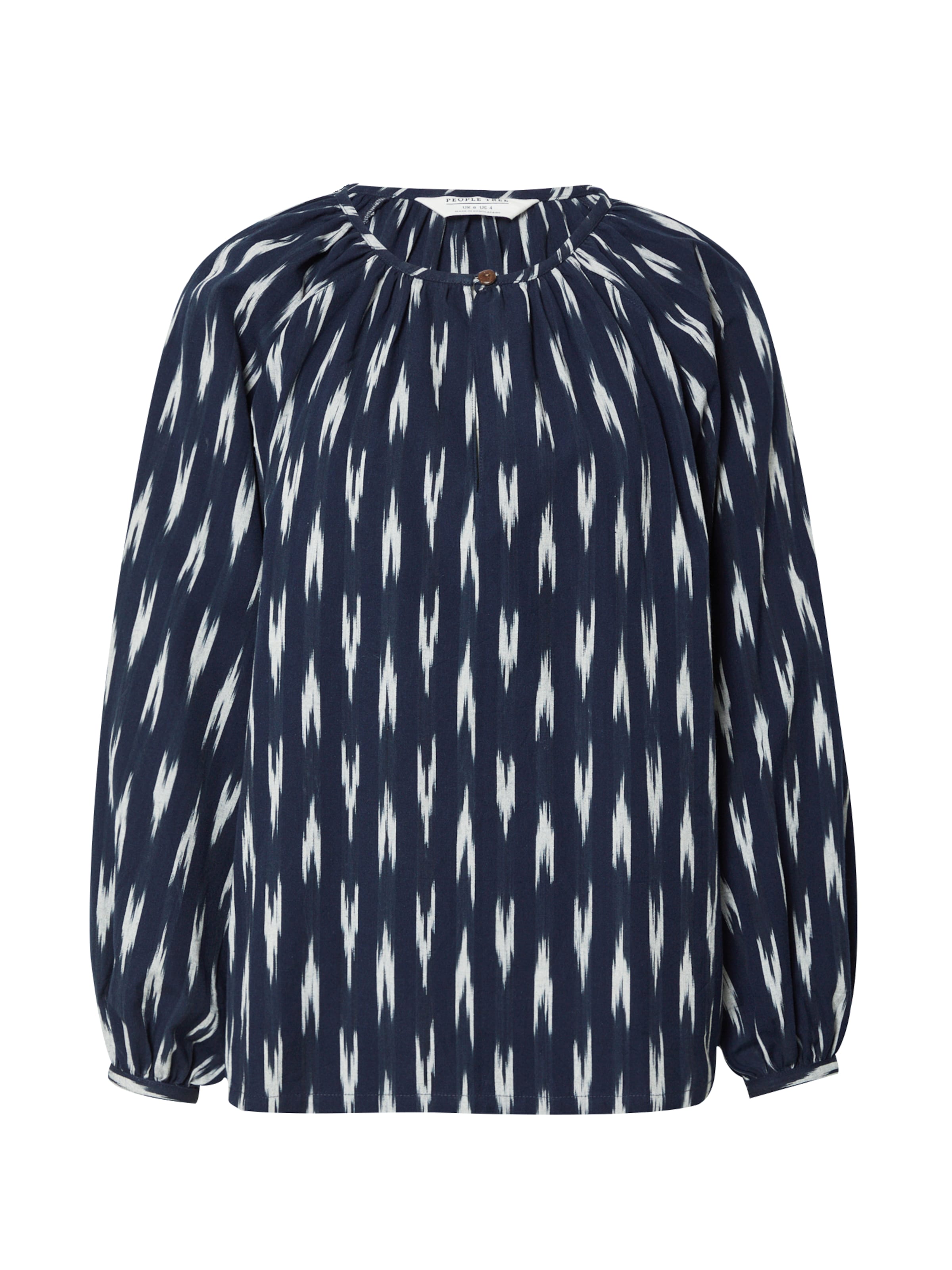 Camicia da donna &#x27;Dawson Ikat&#x27; di People Tree in blu: frontale