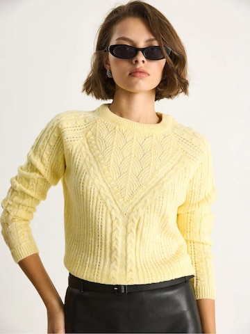Bianco Lucci Pulover 'Pullover' | rumena barva