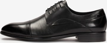 Kazar Lace-Up Shoes in Black: front