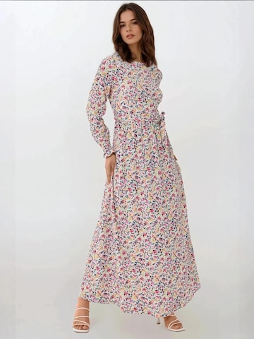Hiccup Kleid in Weiß: Vorderseite