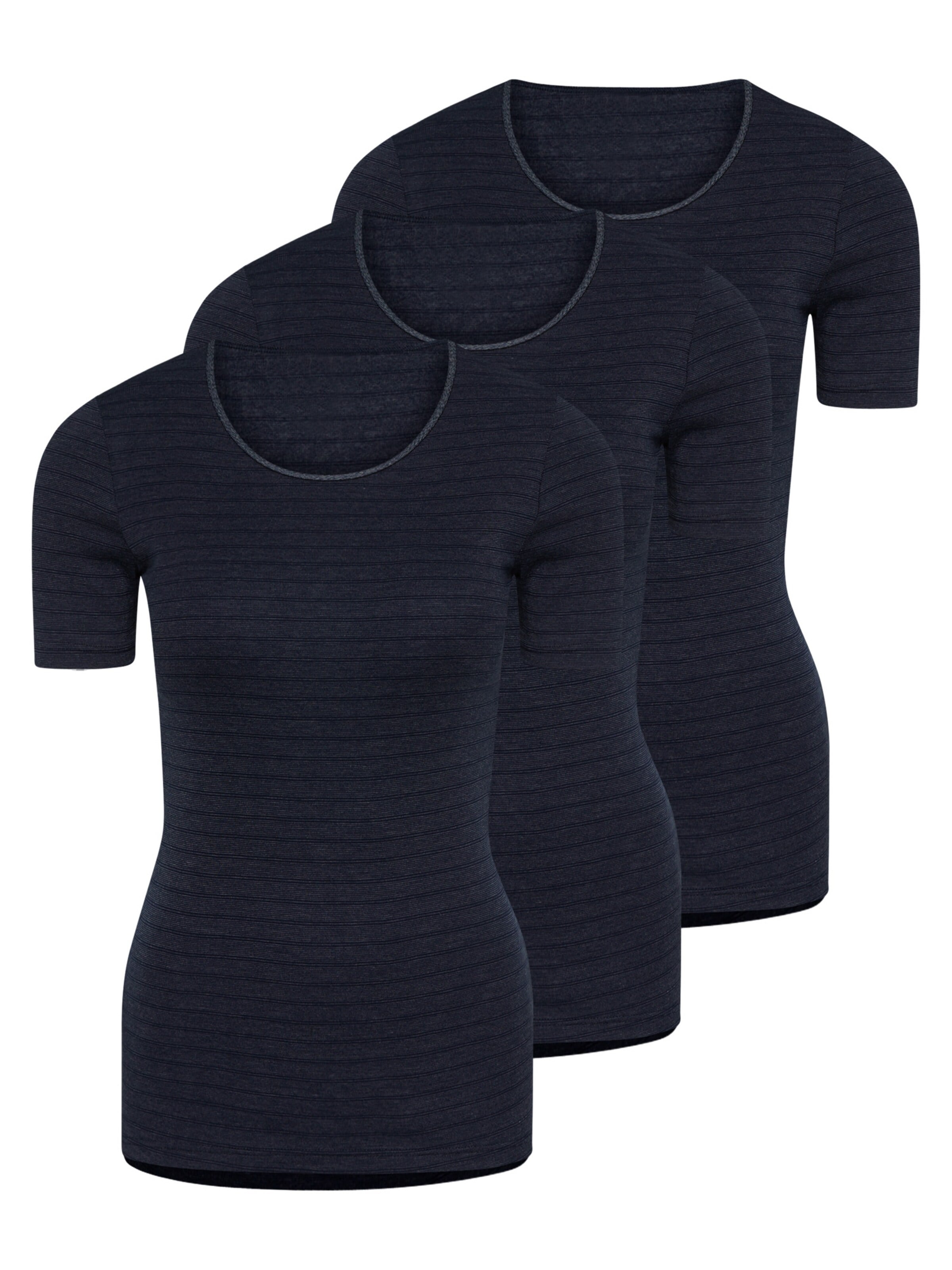 CON-TA Undershirt 'Basic' in Blue: front