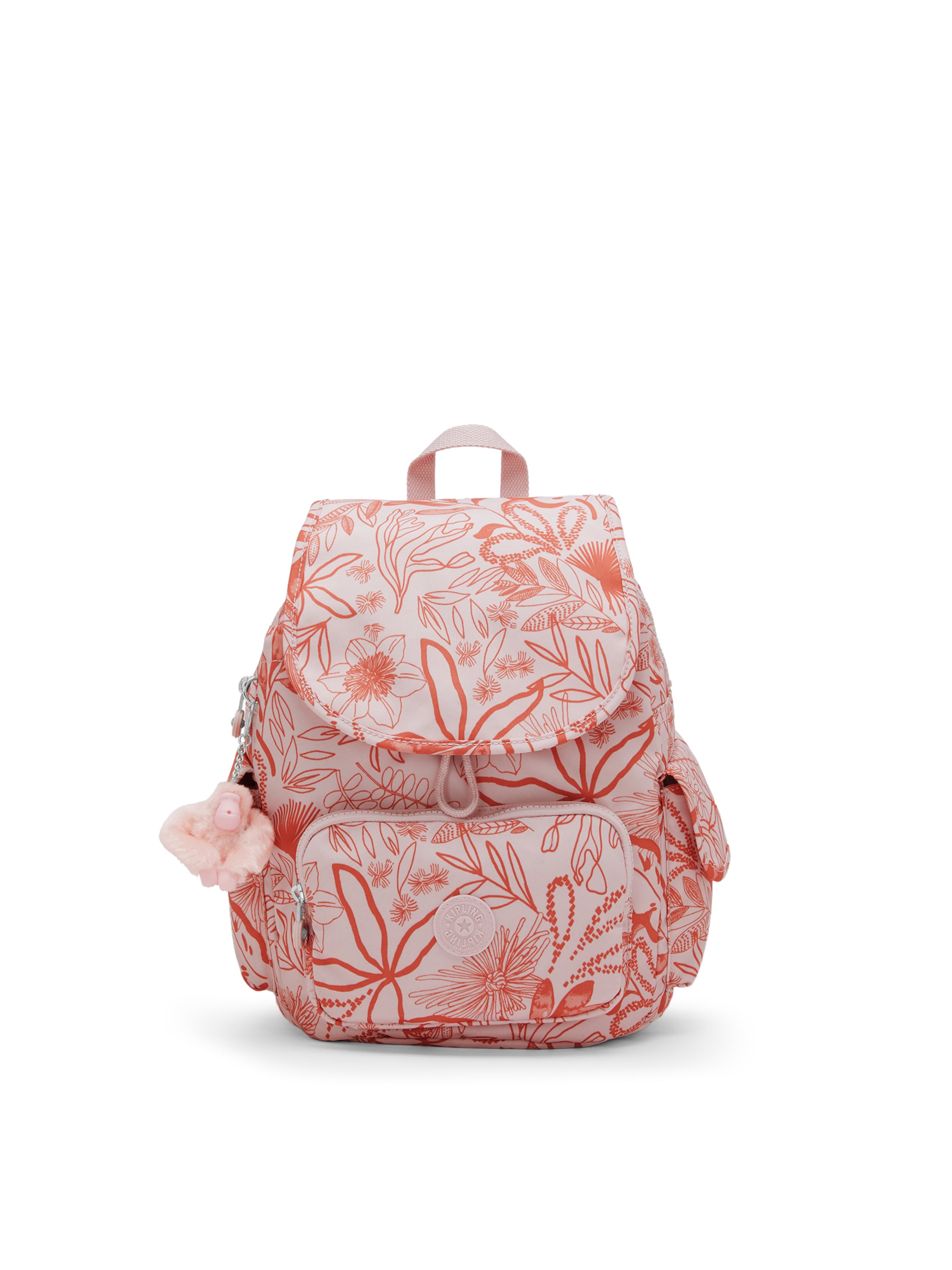 KIPLING Batoh 'City Pack S' – pink: přední strana
