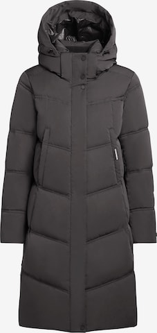 Manteau d’hiver 'Graya2' khujo en gris : devant