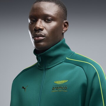 PUMA Sportjas 'PUMA x ASTON MARTIN ARAMCO F1® TEAM T7' in Groen