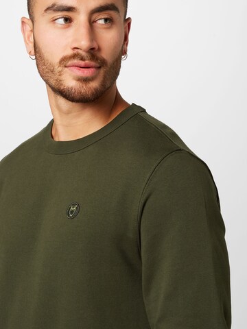 Sweat-shirt KnowledgeCotton Apparel en vert