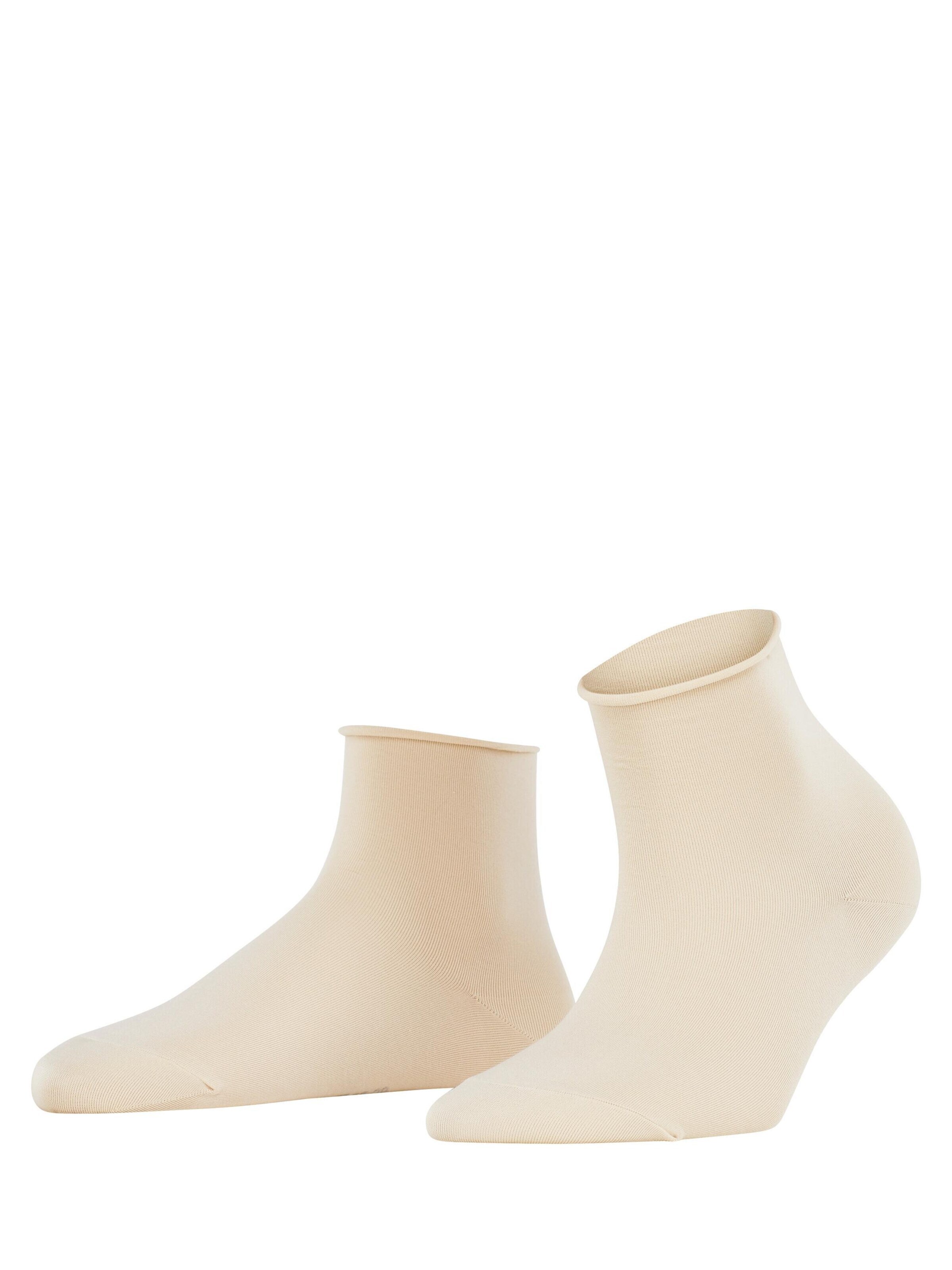 FALKE Socken 'Cotton Touch'‌‌‌‌‌‌‌ in Beige: Vorderseite
