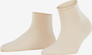 FALKE Socken 'Cotton Touch' in Beige: Vorderseite