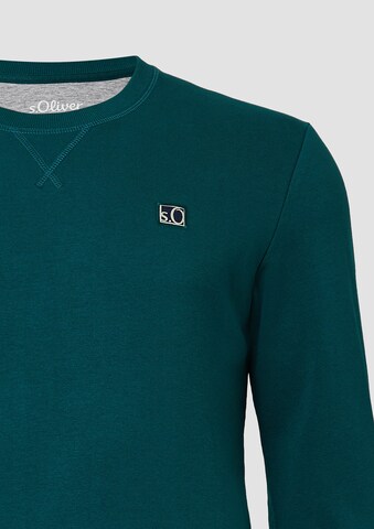 Sweat-shirt s.Oliver en vert