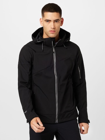 ICEPEAK - Chaqueta de montaña 'BARMSTEDT' en negro: frente