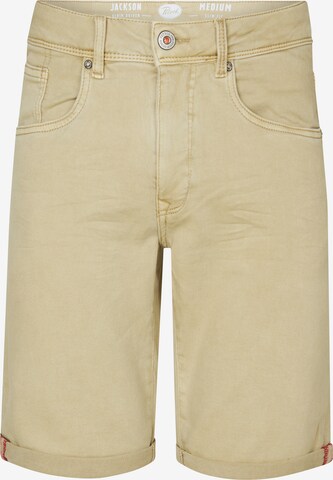 Petrol Industries Regular Pants in Beige: front