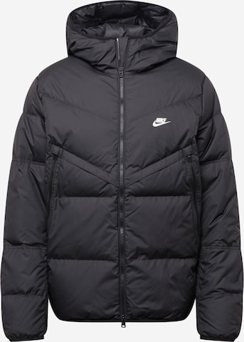 Nike Sportswear Jacke in Schwarz: predná strana