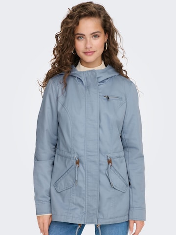 Parka mi-saison 'LORCA' ONLY en bleu