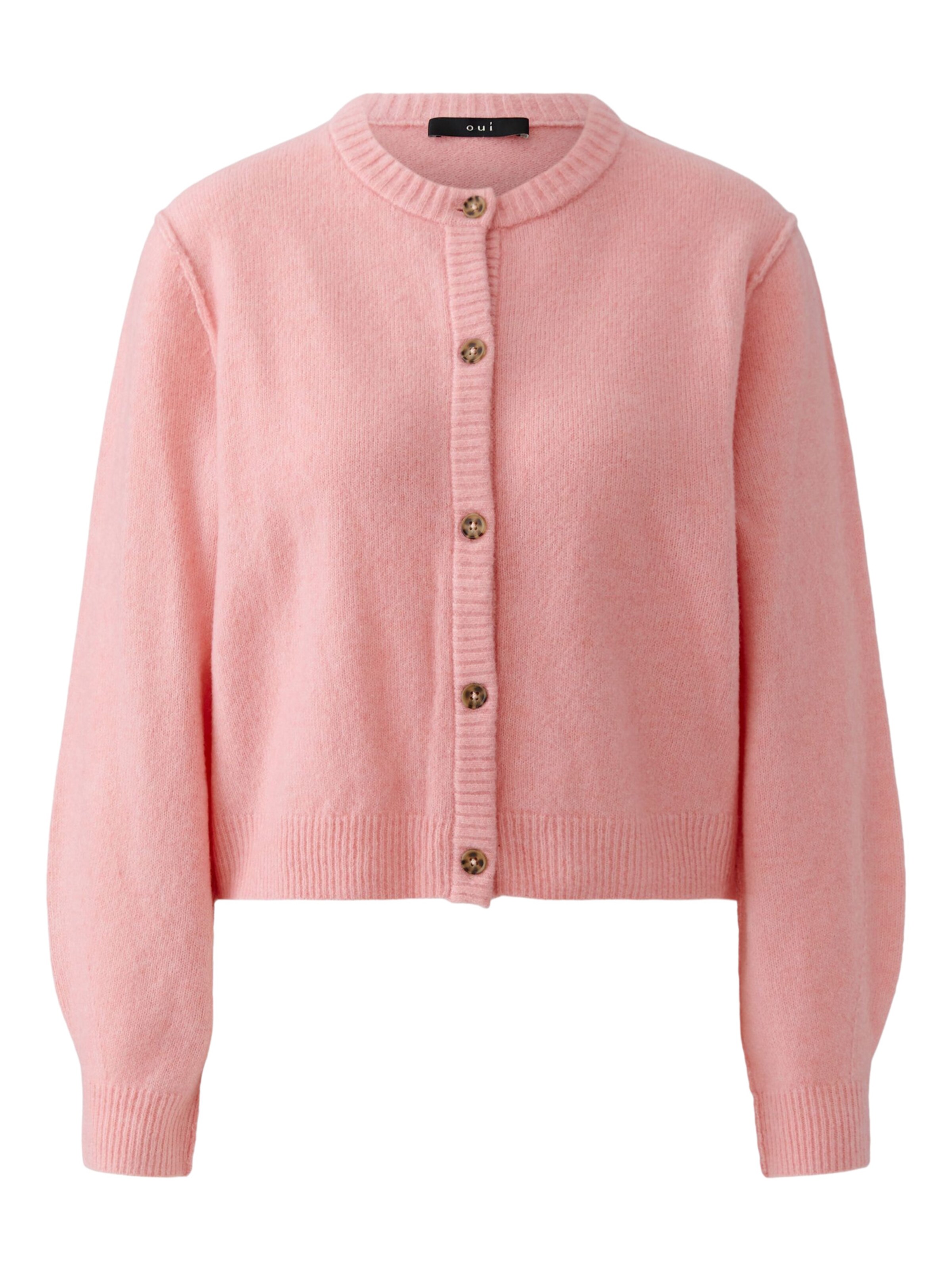 OUI Strickjacke' ILAYA' in Pink: Vorderseite