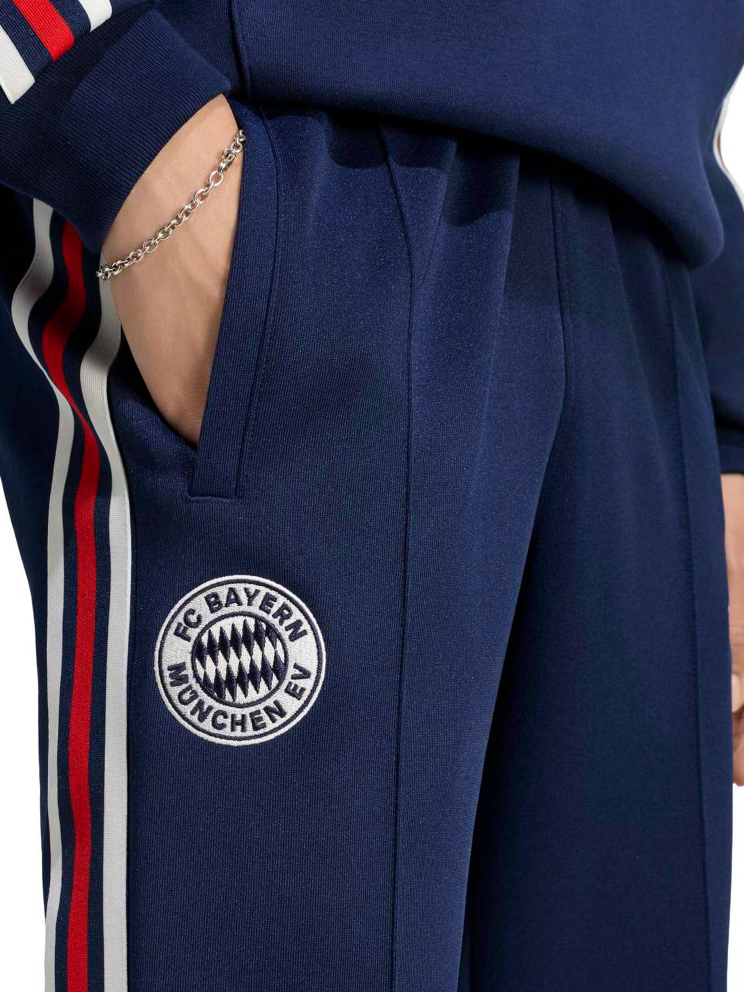 Effilé Pantalon de sport 'FC Bayern München' ADIDAS PERFORMANCE en bleu