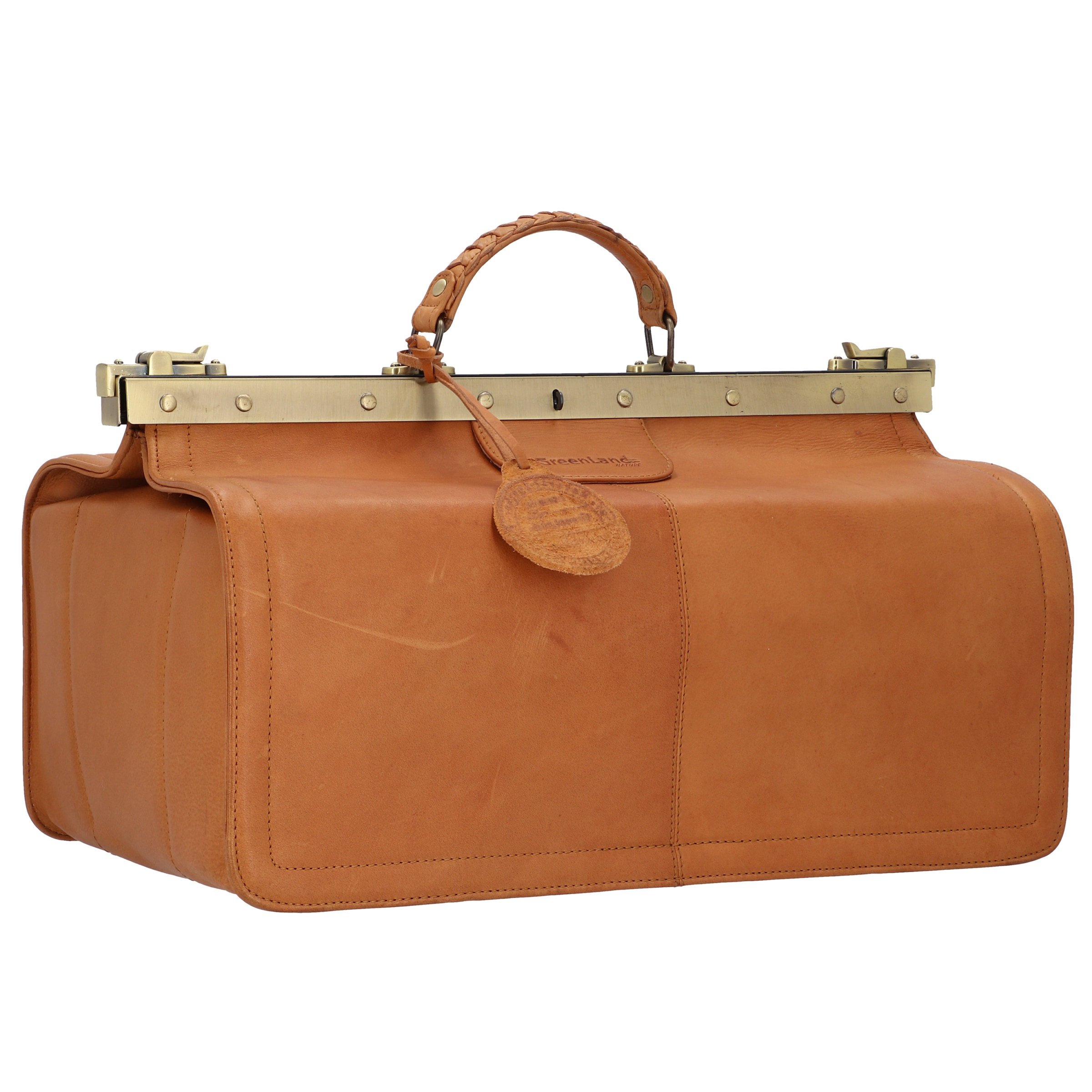 Greenland Nature Briefcase in Brown