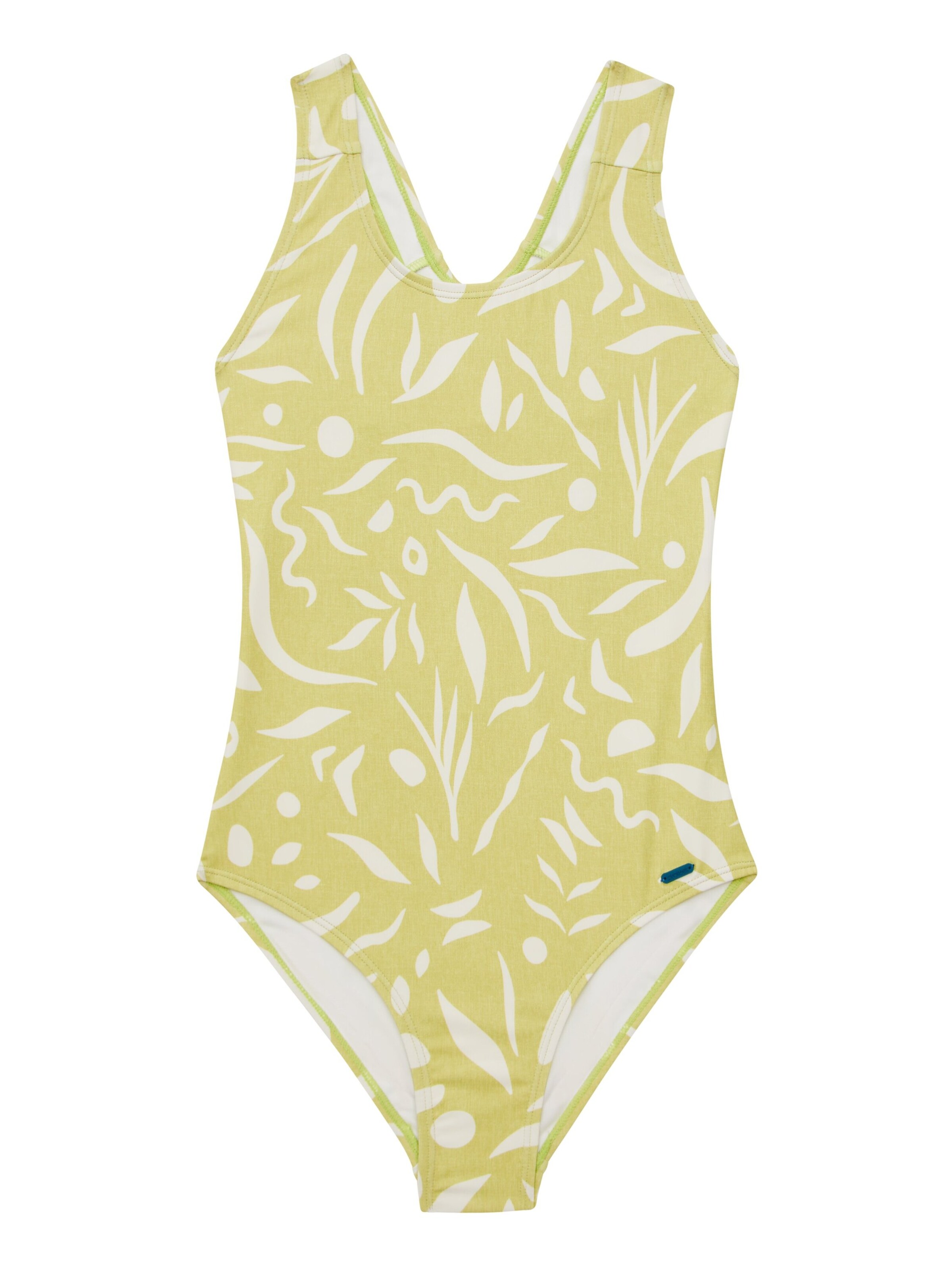 PROTEST Badeanzug 'PRTEmmi 25 JR'‌‌‌‌‌‌‌‌‌‌ in Grün: Vorderseite