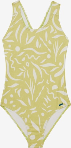 PROTEST Badeanzug 'PRTEmmi 25 JR' in Grün: Vorderseite