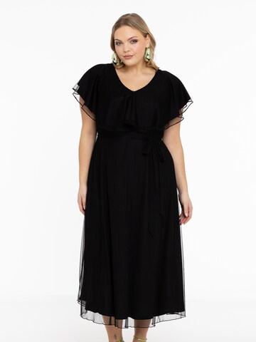 YOEK Dress in Black: front