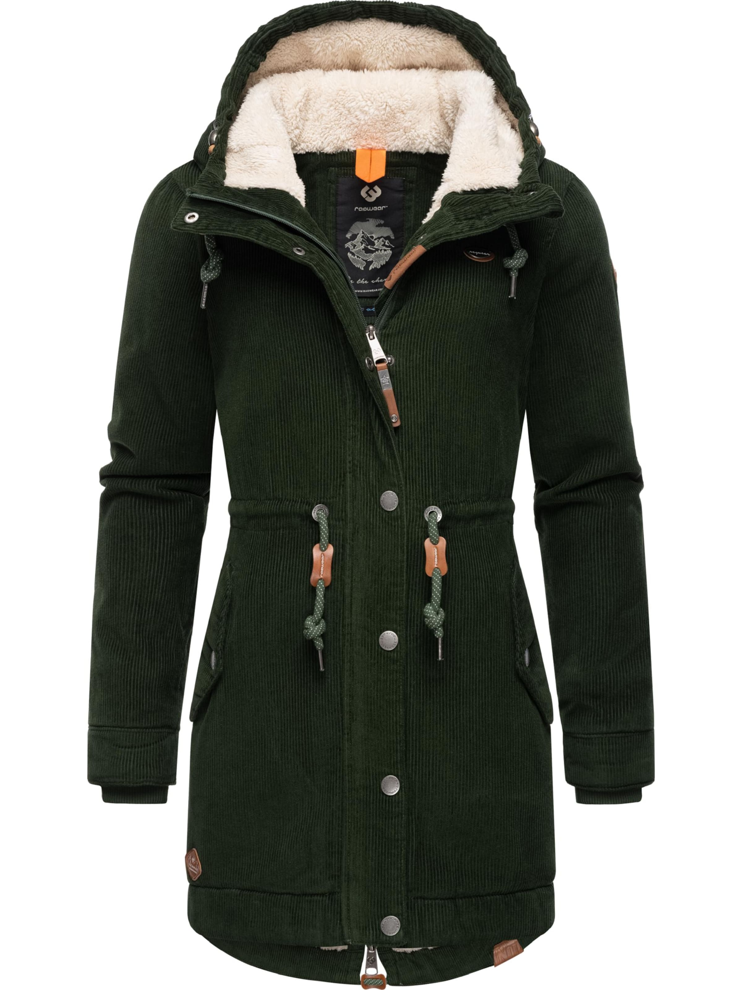 Ragwear Χειμερινό παρκά 'Canny' σε πράσινο