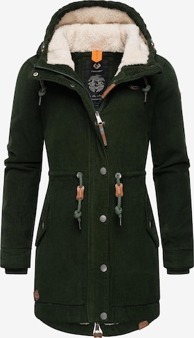 Parka d’hiver 'Canny' Ragwear en vert