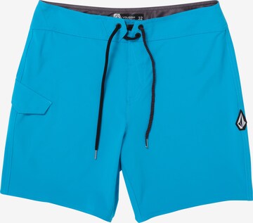 Volcom Boardshorts ' LIDO ' in Blauw: voorkant