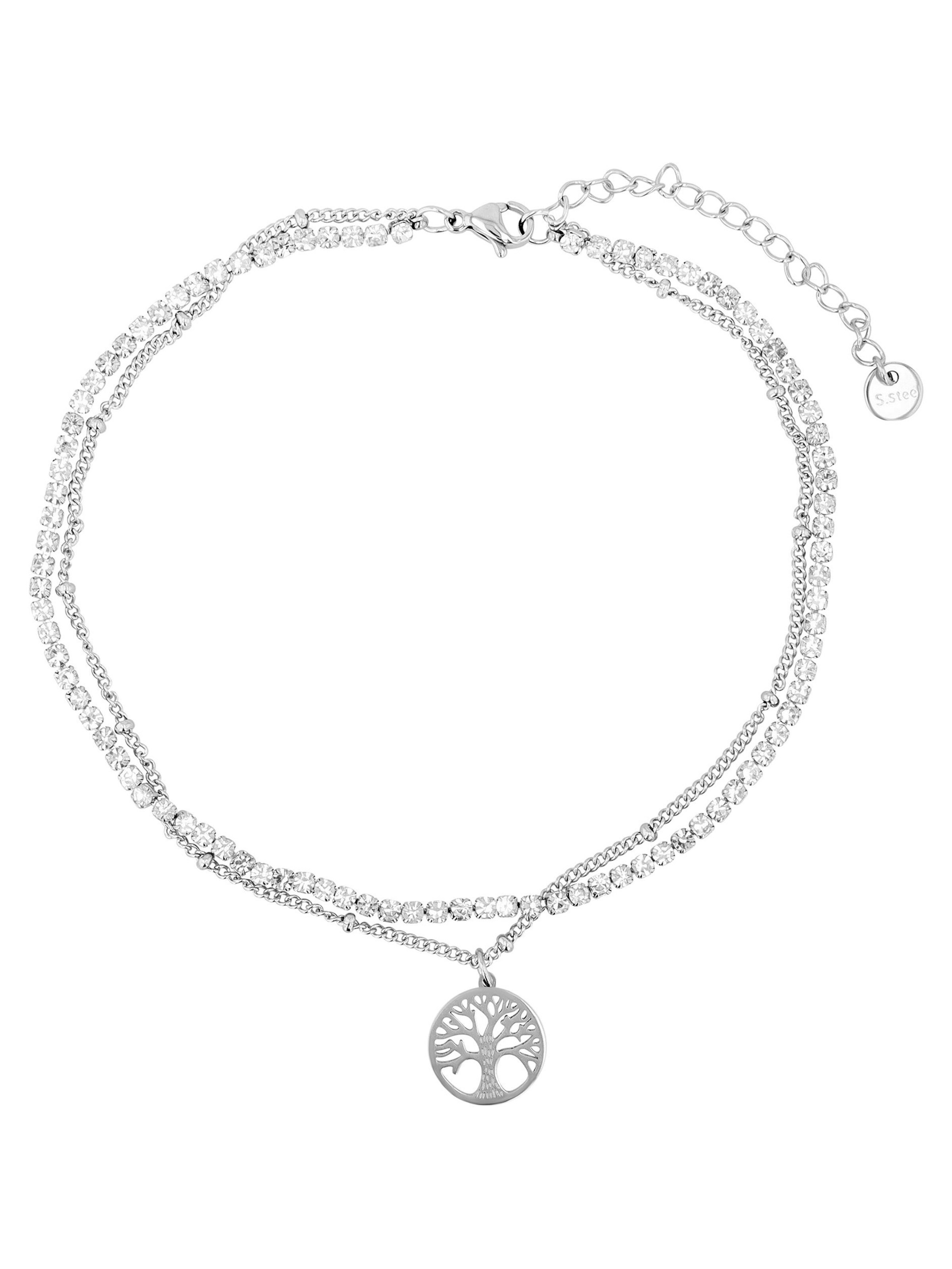 Akzent Fußschmuck 'Winora, langlebig'‌‌‌‌‌‌‌‌‌‌ in Silber: Vorderseite