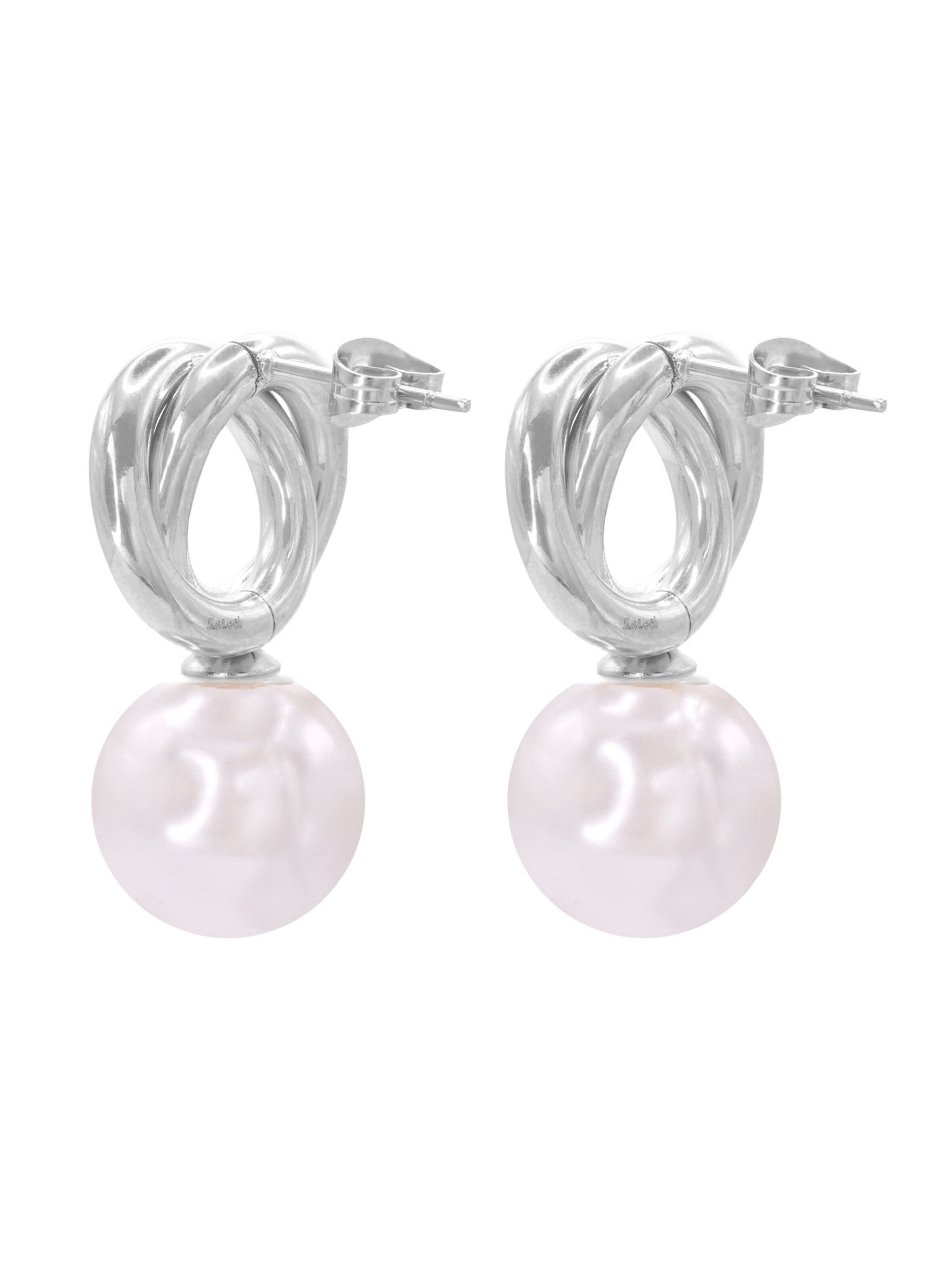 Heideman Oorbellen 'Cato' in Zilver