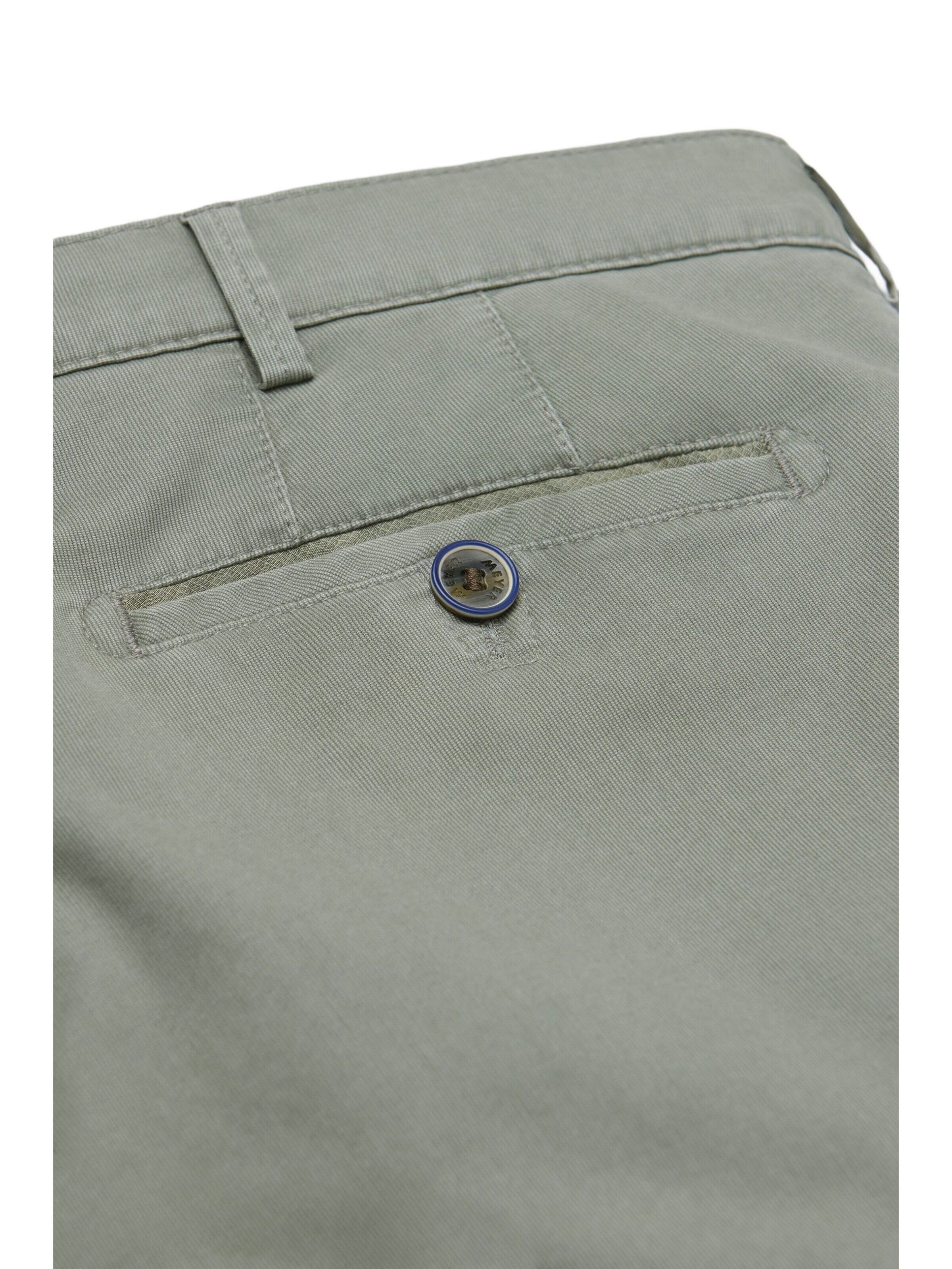 Regular Pantalon chino 'Roma 1-5080' MEYER en vert