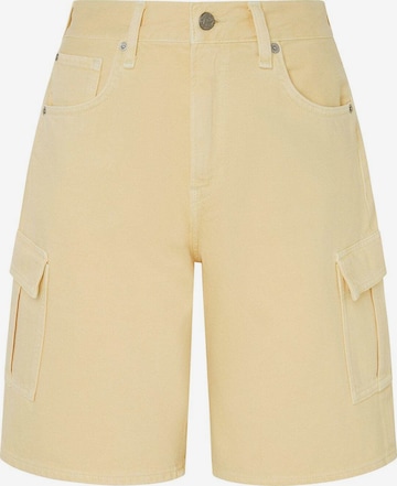 Loosefit Pantaloni cargo di Pepe Jeans in giallo: frontale