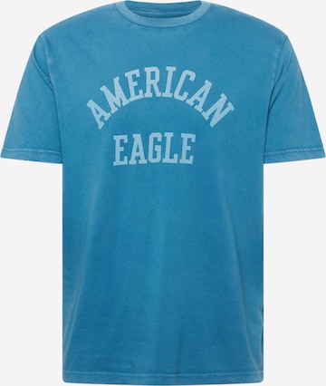 American Eagle Tričko – modrá: přední strana